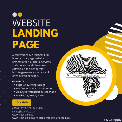 One-Page Website (Landing Page)